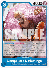 Donquixote Doflamingo -  OP07-048 - UC - 500 Years in the Future Pre-release Promo